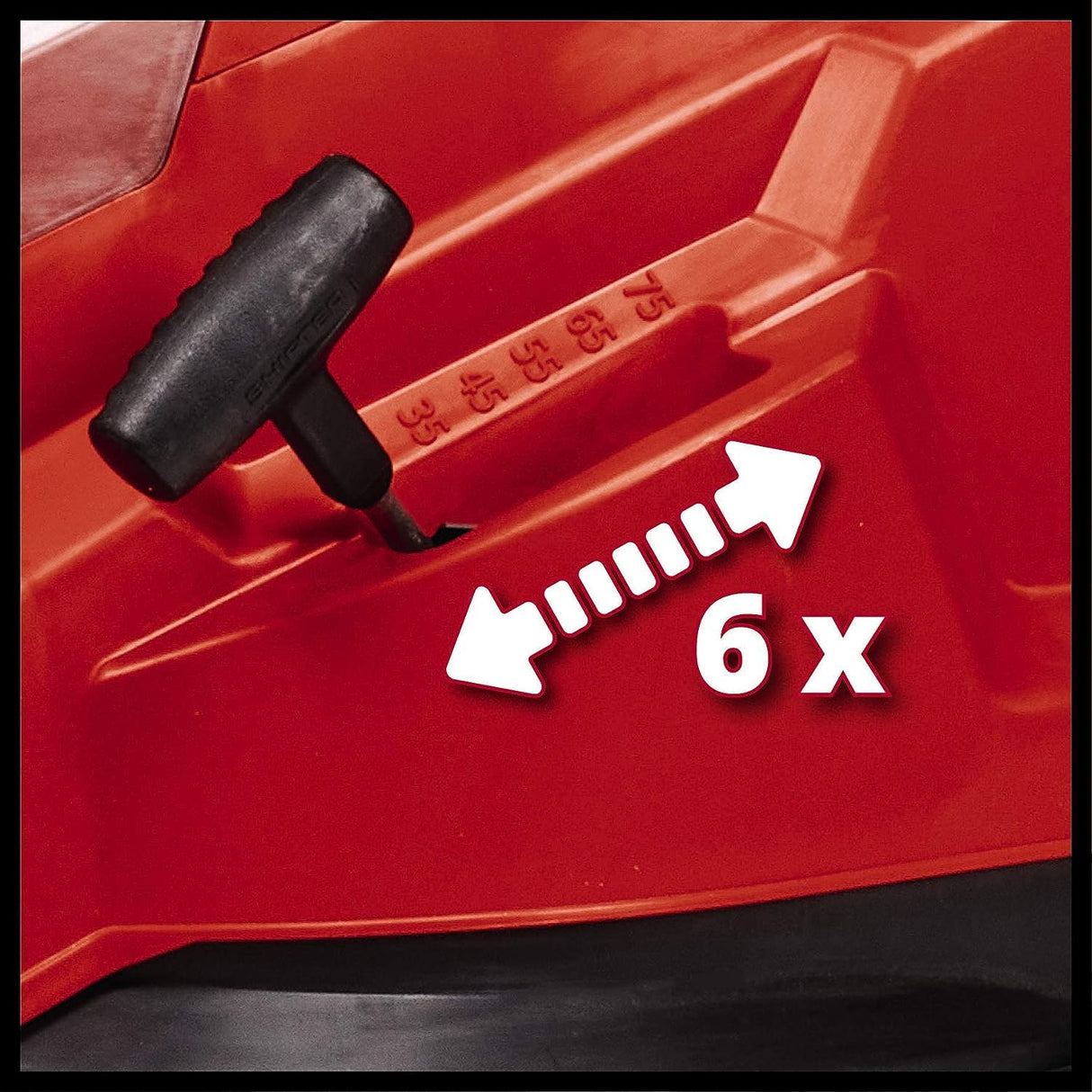 Einhell Cortacésped a batería GE-CM 36/41 Li-Solo Power X-Change (36 V, 41 cm ancho de corte, hasta 500 m², Brushless, 50L bolsa recolectora, 25-75 mm altura de corte, sin batería)