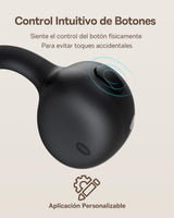 Baseus MC1 Auriculares Abiertos, Auriculares Bluetooth con Clip & 40H de Autonomía, Calidad de Sonido HiFi Bass Ai, Cómodos & Ligeros (5,2 g), Clip con Protección IP57 contra el Polvo & el Agua