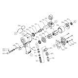 Beta 1927XM - Llave de impacto reversible compacta