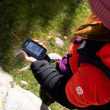 GPS Cross Plus + Mapa España Topo - Multideporte Bicicleta Ciclismo BTT Senderismo Trekking/Compacto y Ligero/Pantalla 3.2" / Autonomía 20 h/Memoria 32 GB/Mapa topográfico Incluido