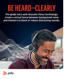 HP Poly Voyager Focus 2 - Auricolare - On-Ear - Bluetooth