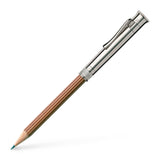 Graf von Faber-Castell 118567 Lápiz Perfecto, bañado en platino, marrón