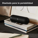 Beats Pill - Altavoz Bluetooth inalámbrico y Cargador portátil Mediante USB-C, hasta 24 Horas de autonomía, Resistencia al Agua IP67, Compatible con Apple y Android, micrófono Integrado – Negro Mate