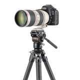 Vanguard Alta Pro 3VL 264CV14 - Trípode de vídeo de Carbono, rótula Veo PV-14 y Base niveladora