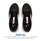 BROOKS 1204201B077 Ghost MAX 2 Mujer Black/White/Orchid Ice EU 40