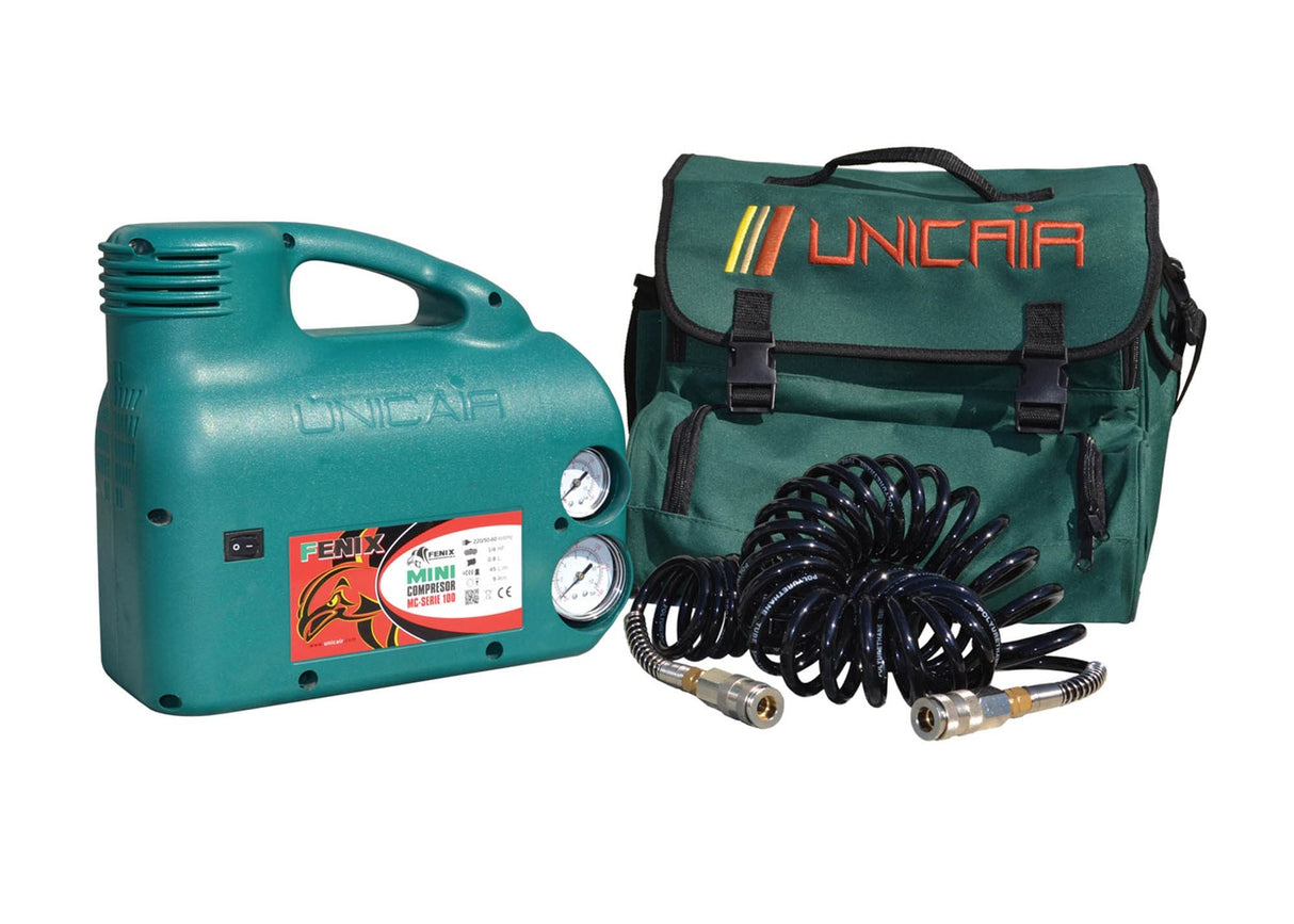 UNICAIR - Compresor Fenix Mini 9B+Accs Unicair 0,80 L