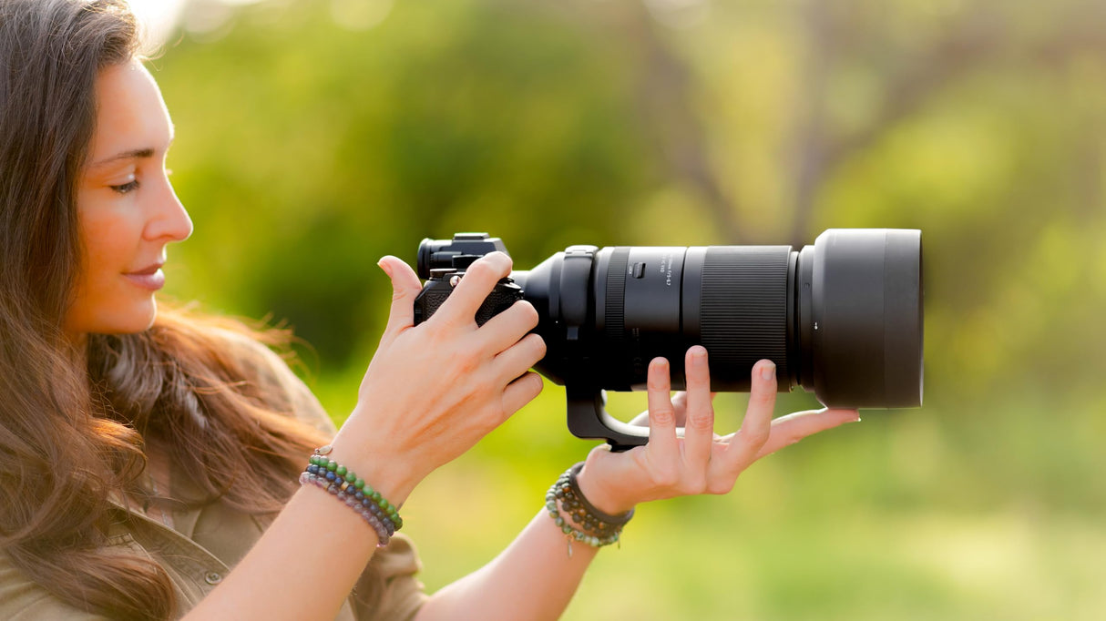 Tamron Objetivo para Sony E-Mount (150-500 mm, F/5-6.7, di III VC VXD, para Montura Sony E-Mount), Negro