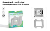 Lifenaxx LX-047, robot eléctrico limpiacristales avanzado con 4 boquillas de pulverización, 4 programas de limpieza, motor sin escobillas, mando a distancia - también para las ventanas sin marco