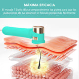 FOREO PEACH 2 IPL, Depiladora Luz Pulsada, Alternativa para Depiladora Laser Mujer, Depiladora Corporal Hombre y Mujer, 10-min de tratamiento, Sistema de Enfriamiento, Cableado, Mint