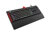 AOC AGON AKG700 Teclado de gaming - Teclado para PC con distribución en español e interruptores Cherry MX Red, Anti-Ghosting, N-Key Rollover y software programable AOC G-Tools, negro