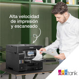 Impresora multifunción EcoTank ET-5800 A4 con depósito de tinta, conexión Wi-Fi y fax