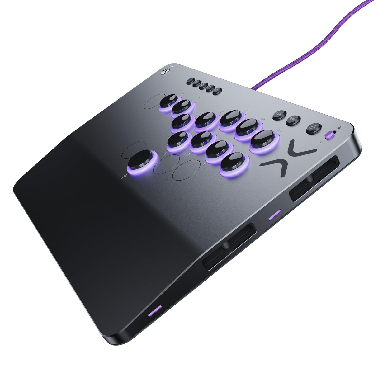 Turtle Beach Victrix Pro KO Leverless All Button Fight Stick, Officially Licensed for Xbox Series X|S, Xbox One, Windows 10/11 PC, Customizable eSports Tournament Ready Controller, Gray