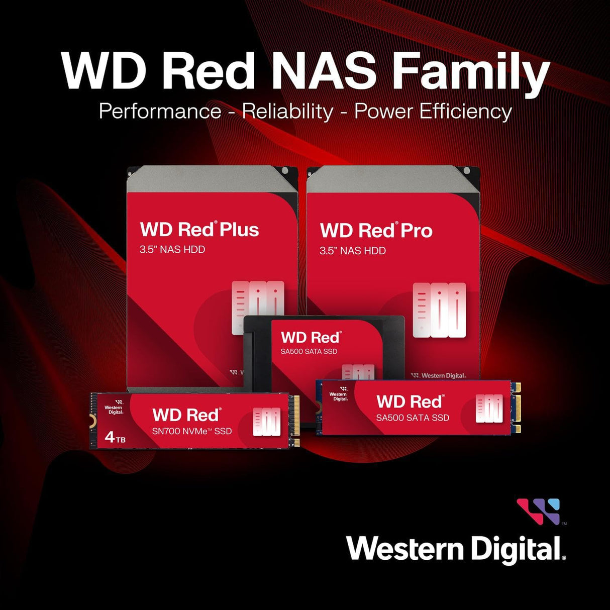 WD Red Pro 24TB NAS Disco Duro Interno 3,5" – 7200 RPM Clase, SATA 6Gb/s, CMR, 512MB Caché