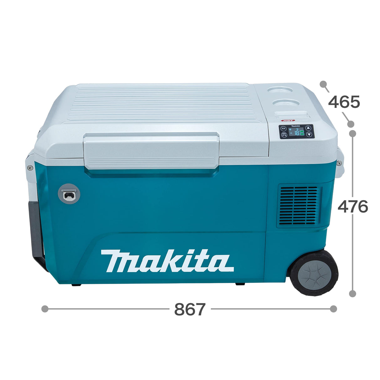 Makita CW002GZ 40V Max XGT – 18V LXT 50L Nevera y Calentador Box – Pilas y Cargador no Incluidos