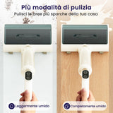 LEFANT LS100 Aspiradora Inteligente Sin Cable, Lavadora de Suelos Duros, 2,65 kg de Aspirador Escoba, 170° de inclinación, 60 Min de limpieza continua, Autolimpieza, Limpieza de Bordes, Ahorra Espacio