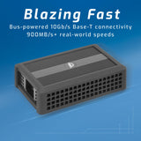 OWC Adaptador Ethernet Thunderbolt 3 10G, (OWCTB3ADP10GBE), para Conexiones de Red de Alta Velocidad