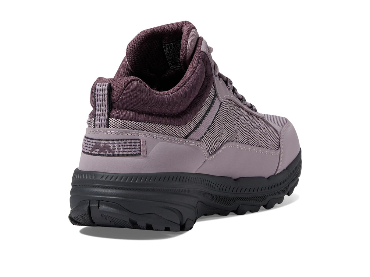 Skechers Go Run Trail Altitude 2.0 Cold Creek, Botas para Senderismo Mujer, Mauve Leather/Trim, 38.5 EU