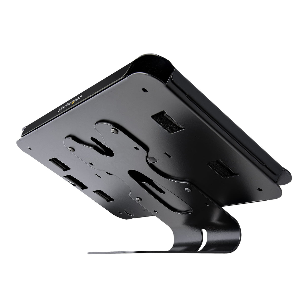 StarTech.com Soporte Seguro para Tablet - Base Universal Antirrobo para Tablets de hasta 10,5" - con Cerradura y Compatible con K-Slot - de Montaje en Escritorio, Pared o VESA - para POS (SECTBLTPOS2)