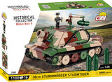 COBI Historical Collection 2585 - Sturmmorser Tiger Sturmt 2585 de la Segunda Guerra Mundial