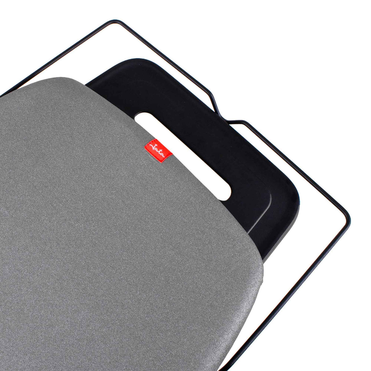 JATA HOGAR HPLA8242 - Tabla de Planchar. Tabla de Planchar Plegable. Altura Regulable. Gran Superficie: 130 x 47 cm. Gran Estabilidad. Funda 100% Algodón. Ligera. para planchas y centros de Planchado