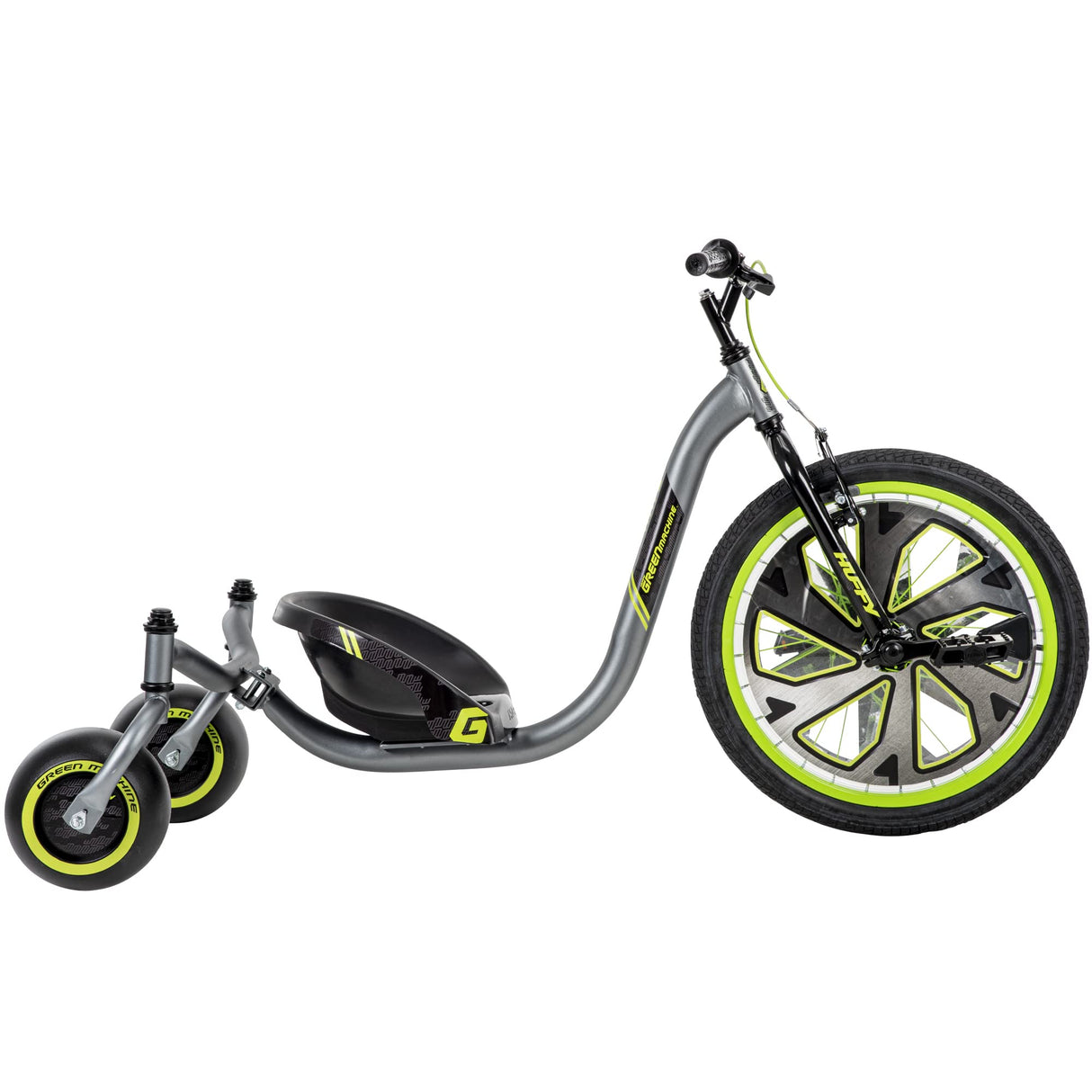 Huffy Green Machine Drift Trike Acrobacias derivas y giros Diversión Acción Llena Emoción Kart