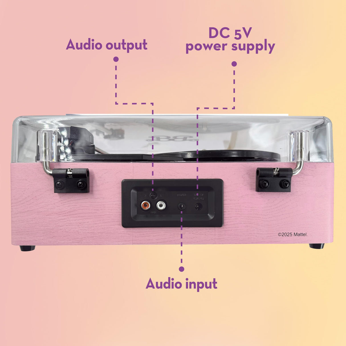 Lisciani- Barbie Vinyl Player (113637)