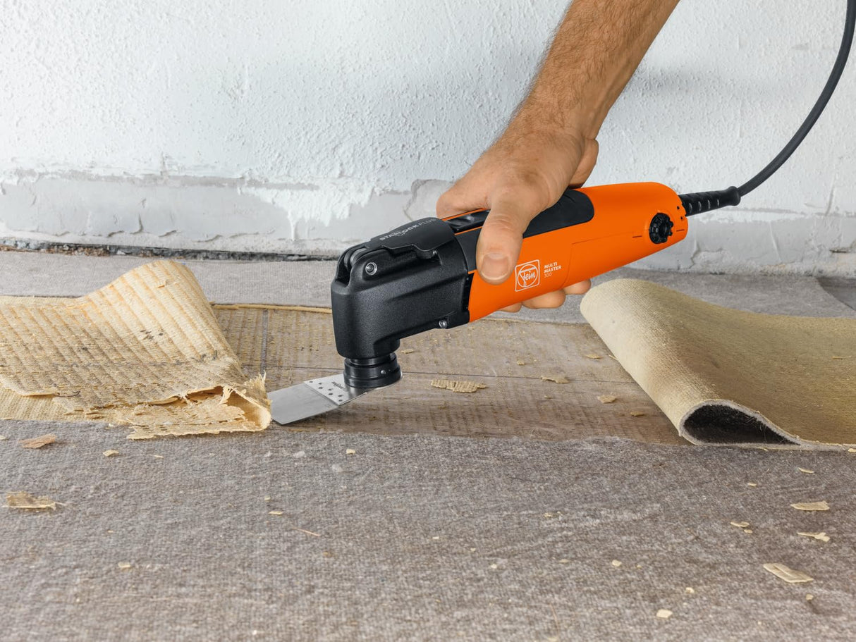 FEIN Práctico combo con cable.Amoladora angular compacta CG 7-125 y MULTIMASTER MM 300.La combinación perfecta de potencia y versatilidad en un práctico combo