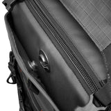 Lowepro Pro Trekker BP 550 AW II, mochila para fotógrafo de exteriores con tejido reciclado, cabe laptops y tablets de hasta 15" con divisiones Maxfit, tapa impermeable, negra o gris oscuro
