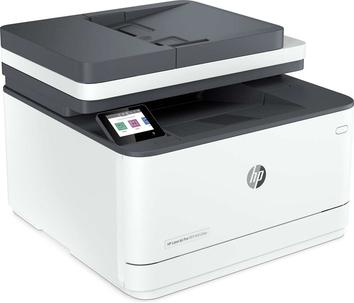 HP LaserJet Pro 3102fdw 3G630F, Impresora Láser A4 Multifunción Monocromo a doble cara automática, Escaner, Copiadora, Fax (33ppm, Wi-Fi, Procesador 800MHz, Memoria 512MB, HP Smart App) Blanca y Gris