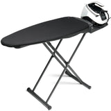 VIOLA Tabla de planchar multifunción, fabricada en Italia, aspiradora, calentadora, sopladora, mesa para planchar con vapor, planchado profesional, planchado fácil, plegable, ajustable, ahorra espacio