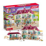 Schleich 42706 Casa de Campo Lakeside y establo, a Partir de 5 años, Horse Club - playset, 179 Piezas