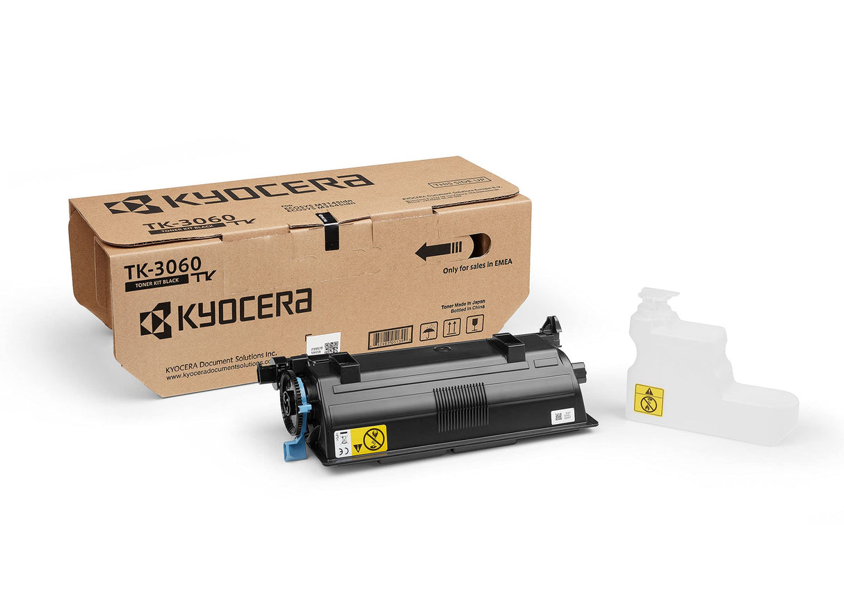 Kyocera TK-3060 Cartucho de tóner negro original 1T02V30NL0 para Ecosys M3145idn, M3645idn