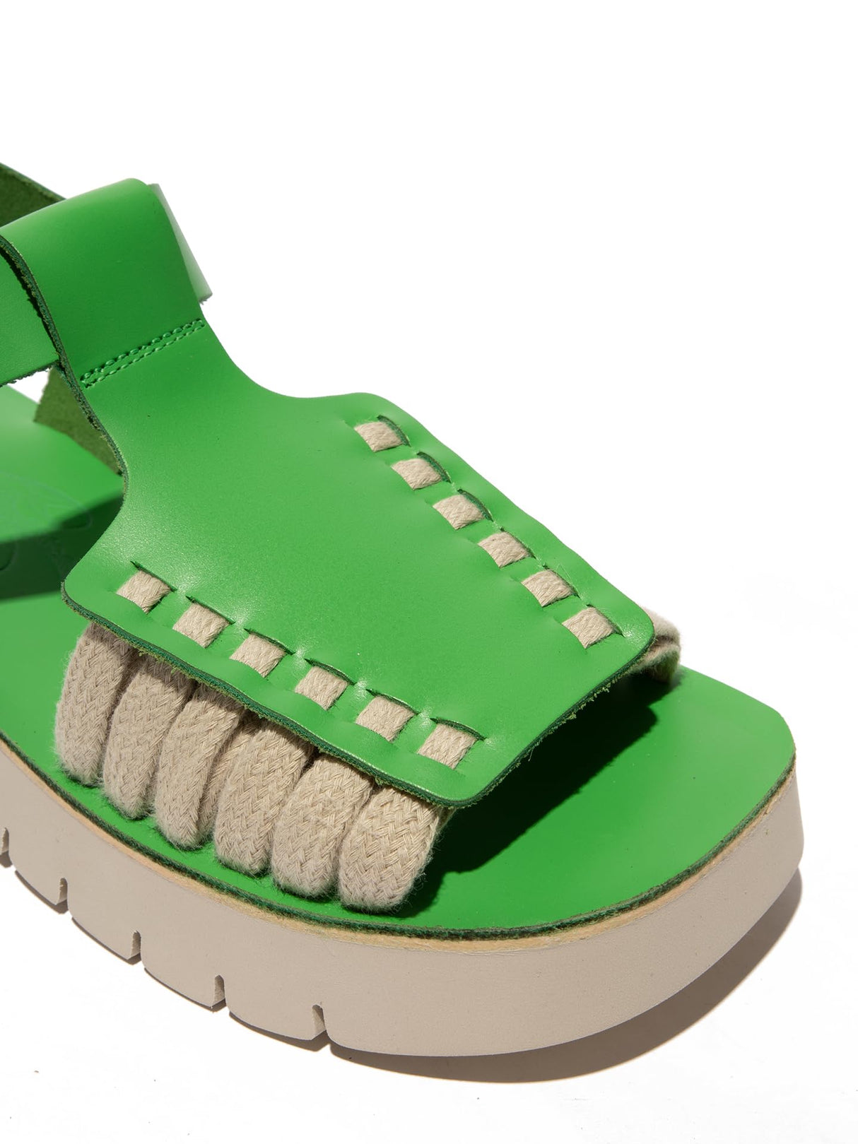 Fly London SARF251FLY, Sandalias Mujer, Green, 42 EU