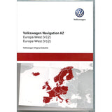 Volkswagen 3AA051866BE - Tarjeta SD Original de VW V12 Europa West RNS 315 Sistema de navegación Navi Software Actualización, sólo para Plataforma AZ