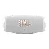 JBL Charge 6, Altavoz Bluetooth portátil inalámbrico, 28h de batería, Resistencia al Agua IP68, a Prueba de Polvo y caídas, Sonido Pro con AI Sound Boost, Compatible con Auracast, Blanco