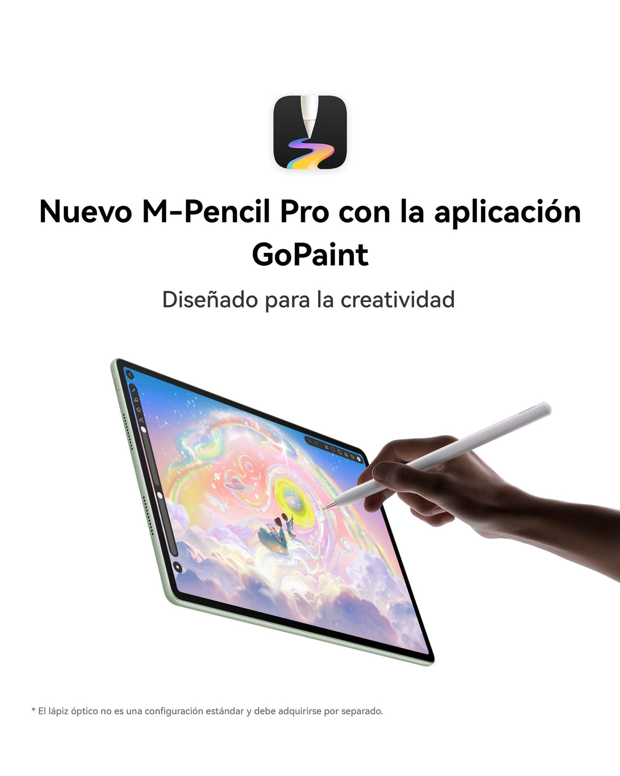 HUAWEI MatePad 12 X 2025 Tablet, 2.8K 144Hz 1000nits 12'' Pantalla PaperMatte Ultraclara, 12+256GB, Batería 10100 mAh con Supercharge 66 W, WiFi 7, Notes, con Teclado Ultraligero, Verde