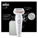 Braun Silk-épil 9 Silk·épil 9 40 pince(s) Or, Blanc