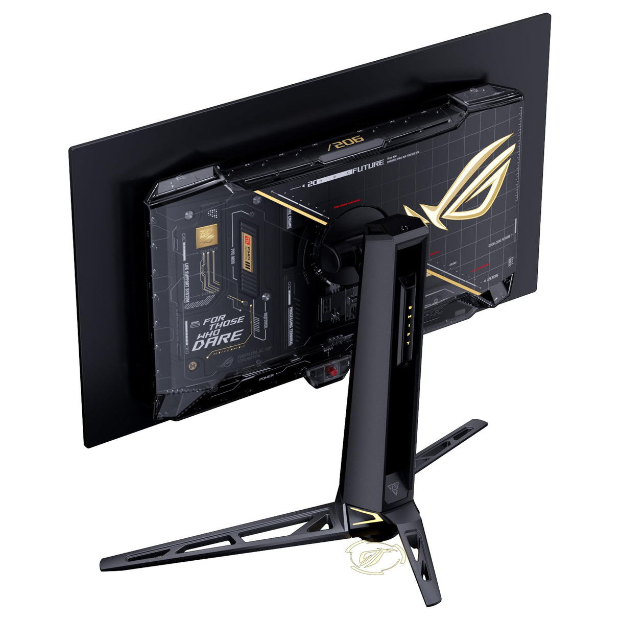 ASUS ROG Swift OLED PG27AQWP-G Edition 20 - Monitor Gaming de 26,5", TrueBlack Glossy Tandem WOLED, Dual Mode, 0,02 ms, G-Sync, OLED Care Pro, Neo Proximity Sensor, DisplayPort 2.1a, HDMI 2.1