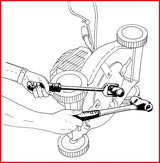 KS Tools 150.2096 - Destornillador de golpe manual con mango (tamaño: 475 mm, 1/2")