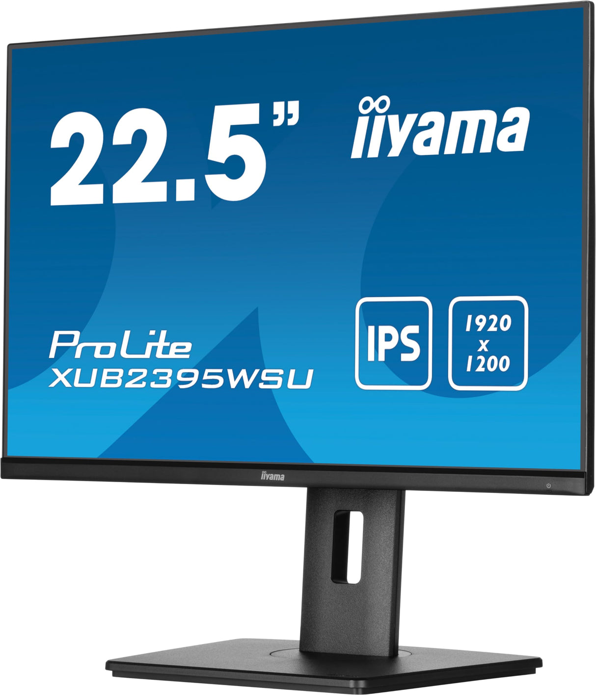 iiyama XUB2395WSU-B5 22,5" Panel IPS, 1920x1200, Panel IPS, 250cd/m², Altavoces, 15cm Regulable en Altura, Pivotante, VGA, HDMI, DisplayPort, 4ms