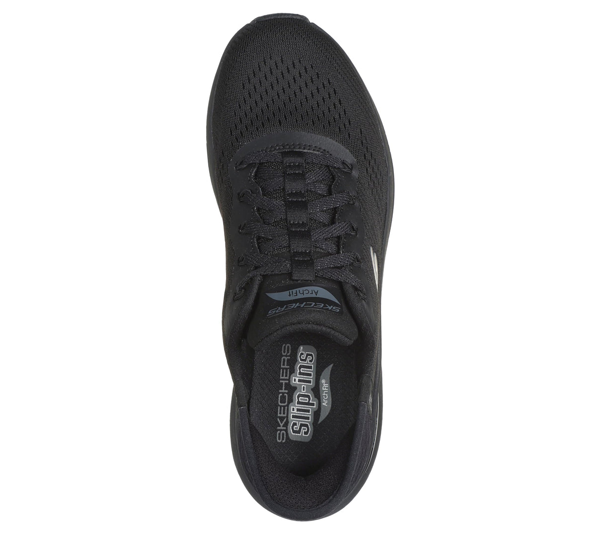 Skechers Arch Fit 2.0 Easy Chic - Tenis para Mujer, 01 Negro, 38.5 EU