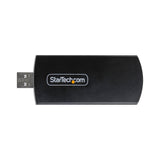 StarTech.com Adaptador USB Externo de Red Inalámbrica Wi-Fi 6E - hasta 2402Mbps - Antena Plegable - WiFi 2,4/5/6GHz 802.11ax