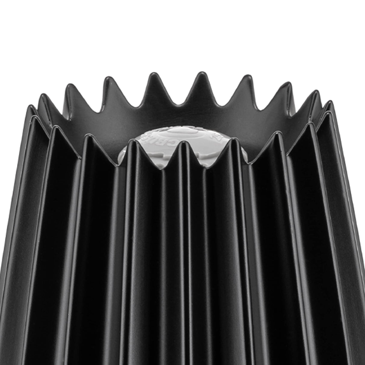 Alessi - Grind WAL03 B - Molinillo de Sal de Diseño en Aluminio Fundido, Negro