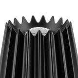 Alessi - Grind WAL03 B - Molinillo de Sal de Diseño en Aluminio Fundido, Negro