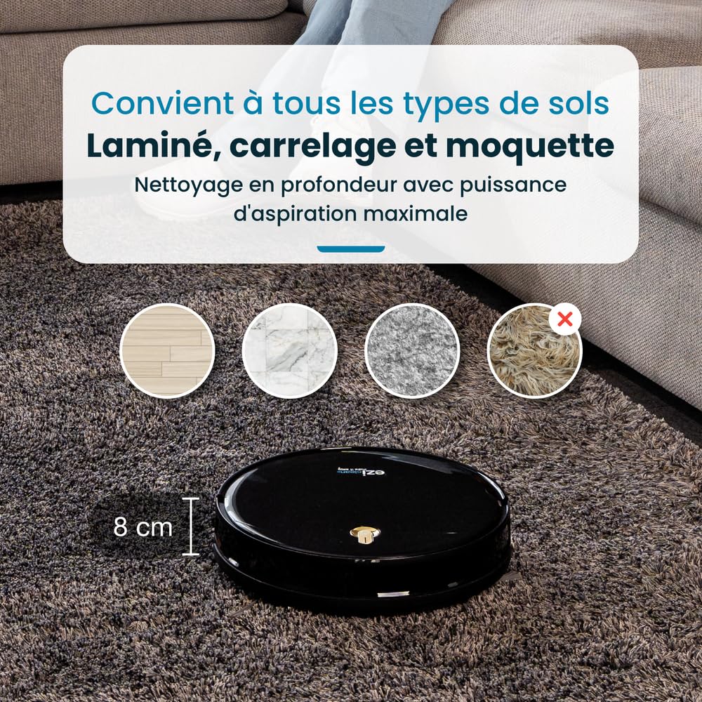 EZICLEAN Robot Aspirador Conectado I-BOT Z5
