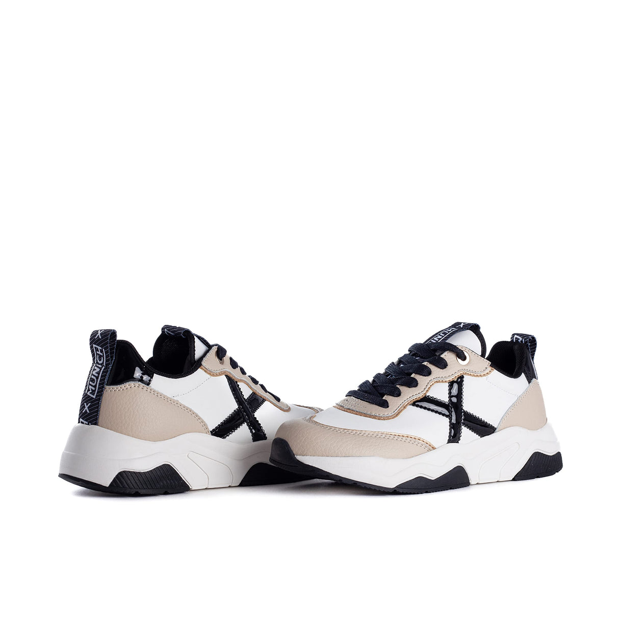 Munich Wave, Zapatillas para Mujer, Blanco, 37 EU