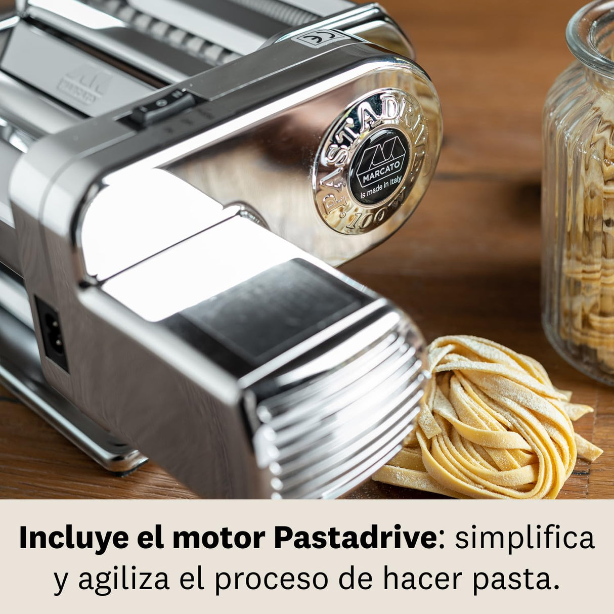 Marcato Atlasmotor - Máquina para Hacer Pasta [Importado de Alemania]