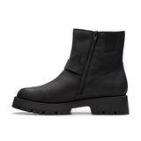 Clarks Ledwick Haley, Botas de Moda Mujer, Lea aceitosa Negra, 36 EU