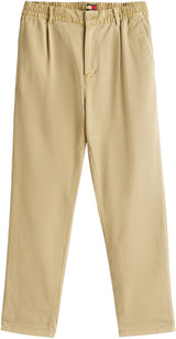 Tommy Jeans Pantalón de tela Hombre Isaac Twill Casual pierna ancha, Beige (Relic Tan), XXL