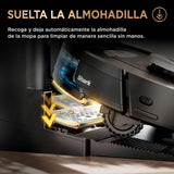 Shark PowerDetect Robot Aspirador y mopa 2 en 1, Base NeverTouch Pro con Limpieza, Carga y Vaciado automáticos, 60 días, navegación 3D y LiDAR, NeverStuck, WiFi/App, Negro, RV2800ZEEU
